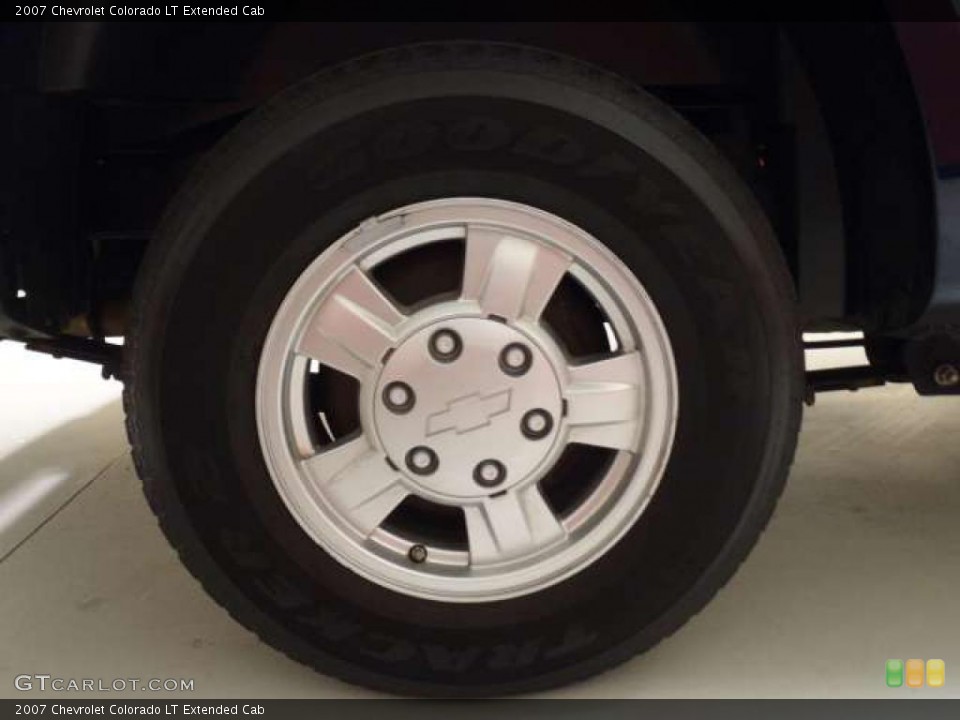 2007 Chevrolet Colorado LT Extended Cab Wheel and Tire Photo #38551081