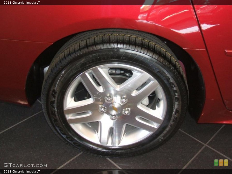2011 Chevrolet Impala LT Wheel and Tire Photo #38551093