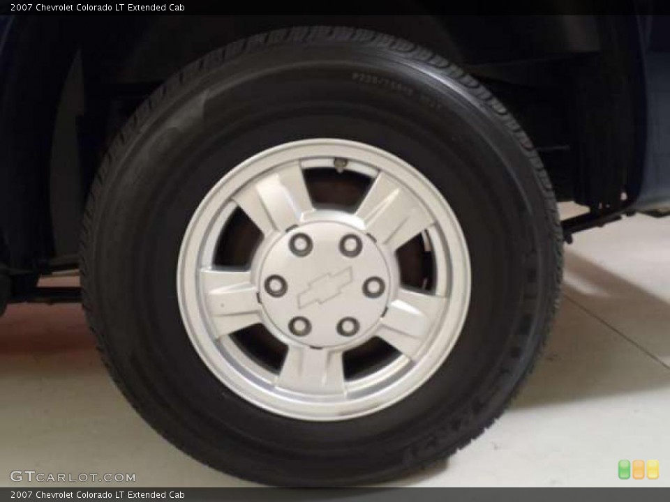 2007 Chevrolet Colorado LT Extended Cab Wheel and Tire Photo #38551097
