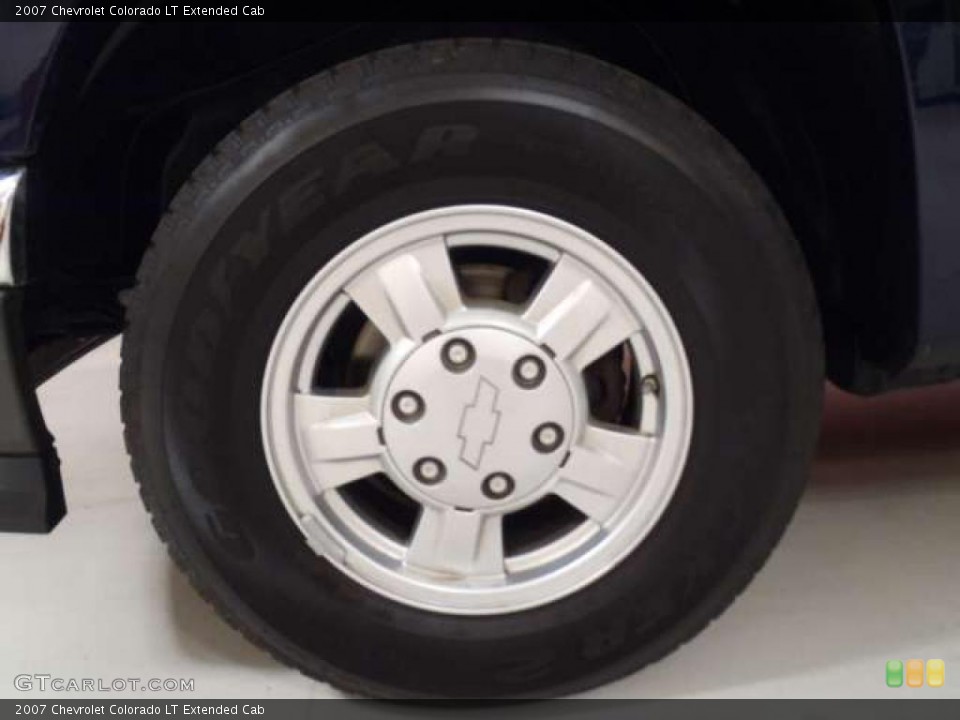 2007 Chevrolet Colorado LT Extended Cab Wheel and Tire Photo #38551113