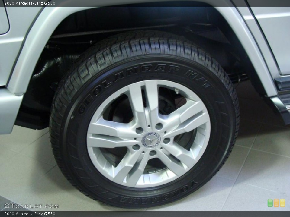 2010 Mercedes-Benz G 550 Wheel and Tire Photo #38551645