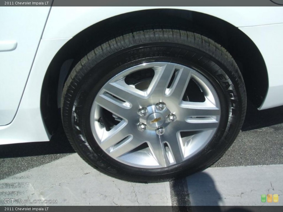 2011 Chevrolet Impala LT Wheel and Tire Photo #38551725