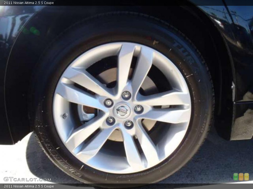 2011 Nissan Altima 2.5 S Coupe Wheel and Tire Photo #38552617