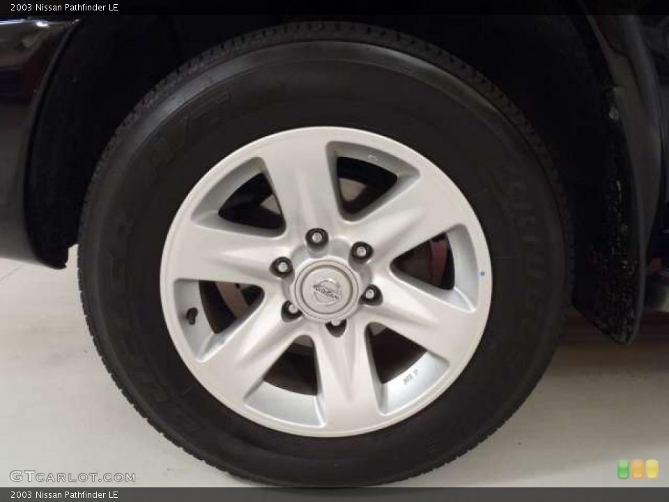 2003 Nissan Pathfinder Wheels and Tires