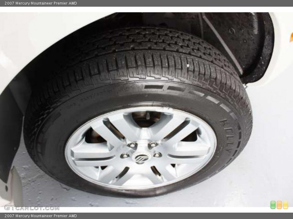 2007 Mercury Mountaineer Premier AWD Wheel and Tire Photo #38557217
