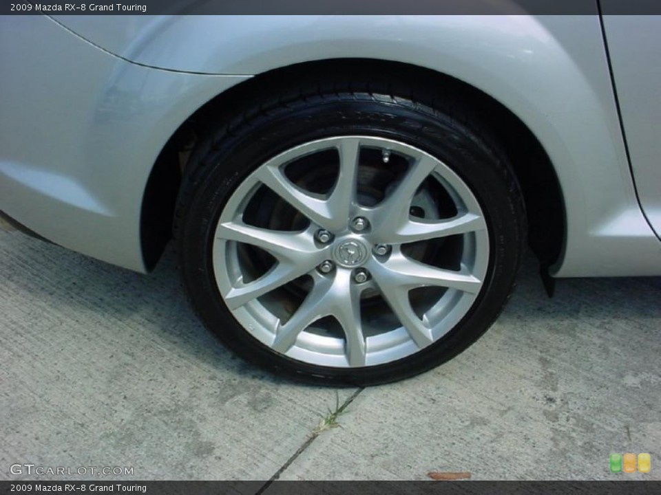 2009 Mazda RX-8 Grand Touring Wheel and Tire Photo #38559757