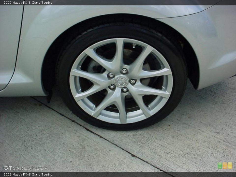 2009 Mazda RX-8 Grand Touring Wheel and Tire Photo #38559861