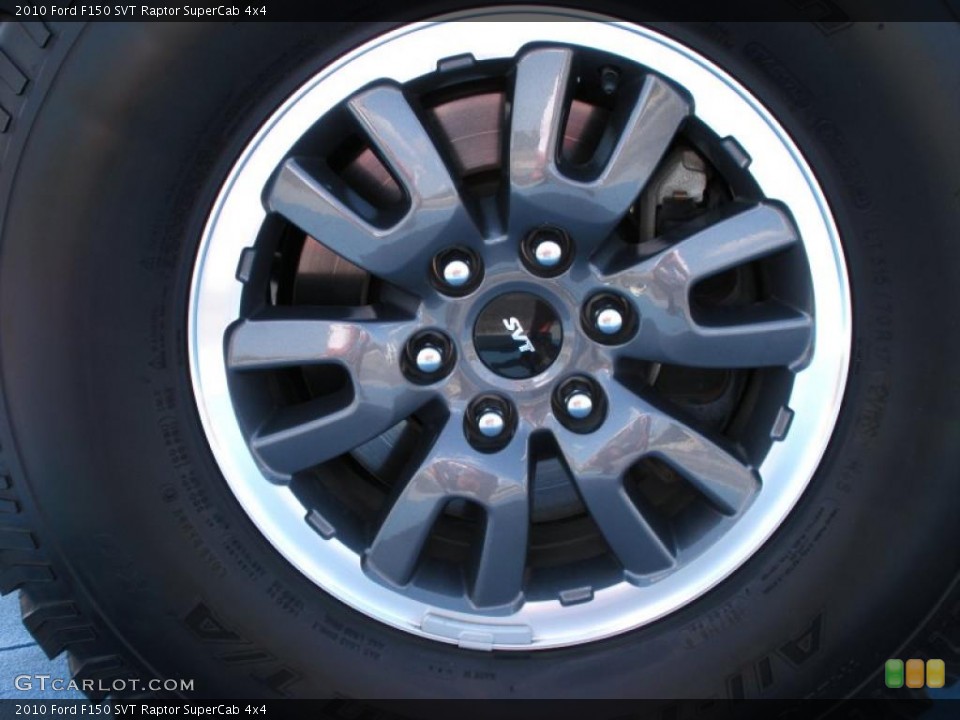 2010 Ford F150 SVT Raptor SuperCab 4x4 Wheel and Tire Photo #38561509