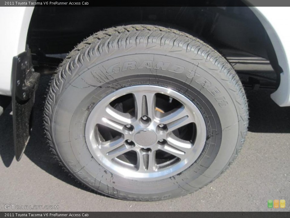 2011 Toyota Tacoma V6 PreRunner Access Cab Wheel and Tire Photo #38572528
