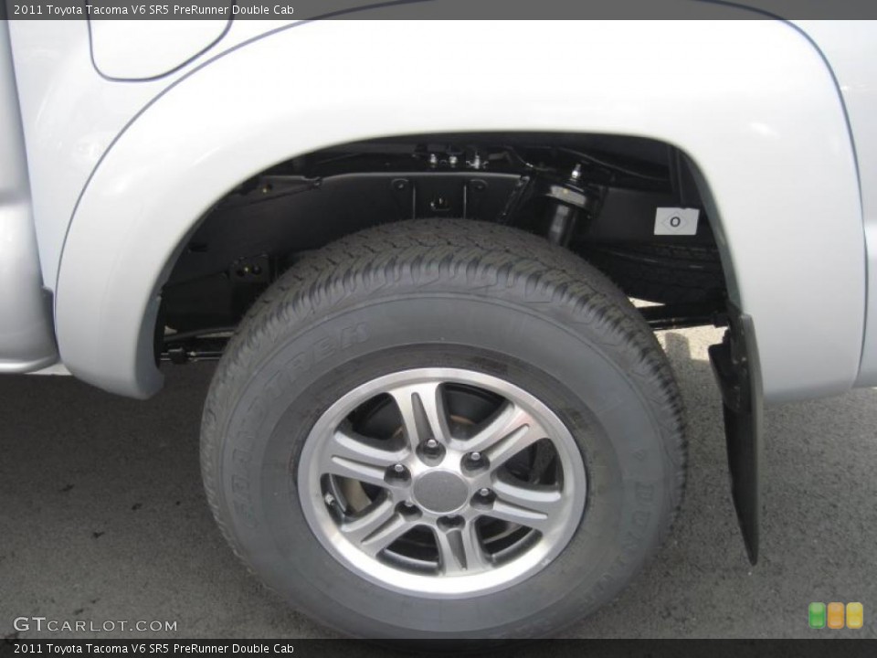 2011 Toyota Tacoma V6 SR5 PreRunner Double Cab Wheel and Tire Photo #38572820