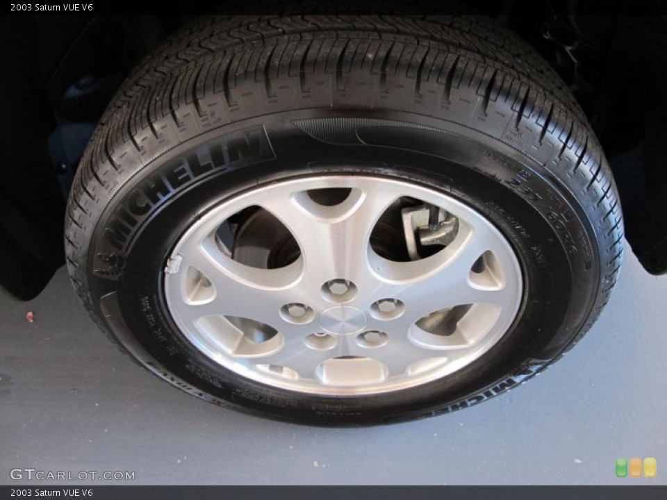 2003 Saturn VUE V6 Wheel and Tire Photo #38572952