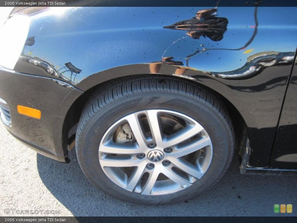 2006 Volkswagen Jetta TDI Sedan Wheel and Tire Photo #38574016