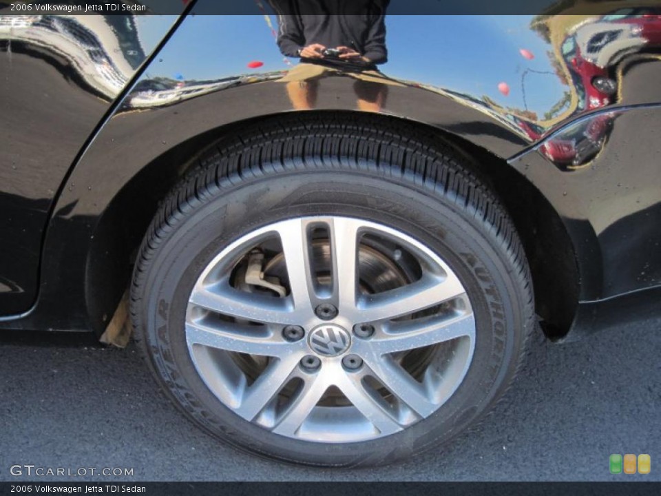2006 Volkswagen Jetta TDI Sedan Wheel and Tire Photo #38574032