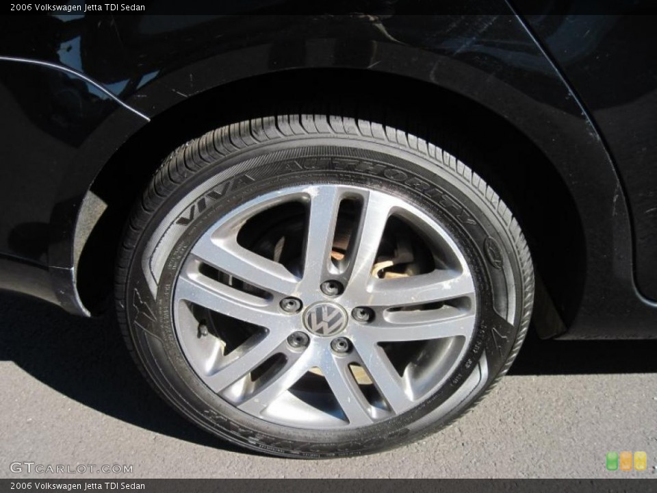 2006 Volkswagen Jetta TDI Sedan Wheel and Tire Photo #38574048