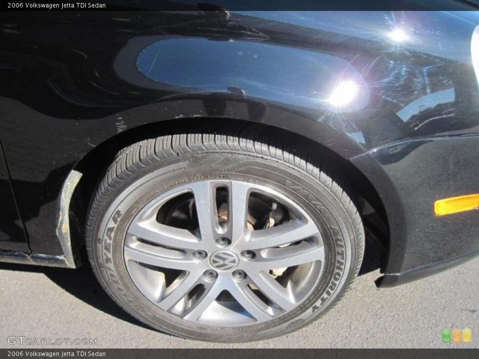 2006 Volkswagen Jetta TDI Sedan Wheel and Tire Photo #38574068