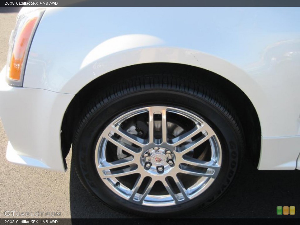 2008 Cadillac SRX 4 V8 AWD Wheel and Tire Photo #38575464