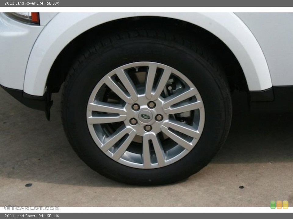 2011 Land Rover LR4 HSE LUX Wheel and Tire Photo #38578716