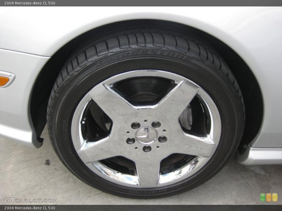 2004 Mercedes-Benz CL 500 Wheel and Tire Photo #38580092