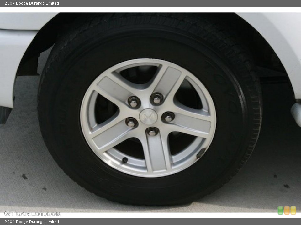2004 Dodge Durango Limited Wheel and Tire Photo #38580292