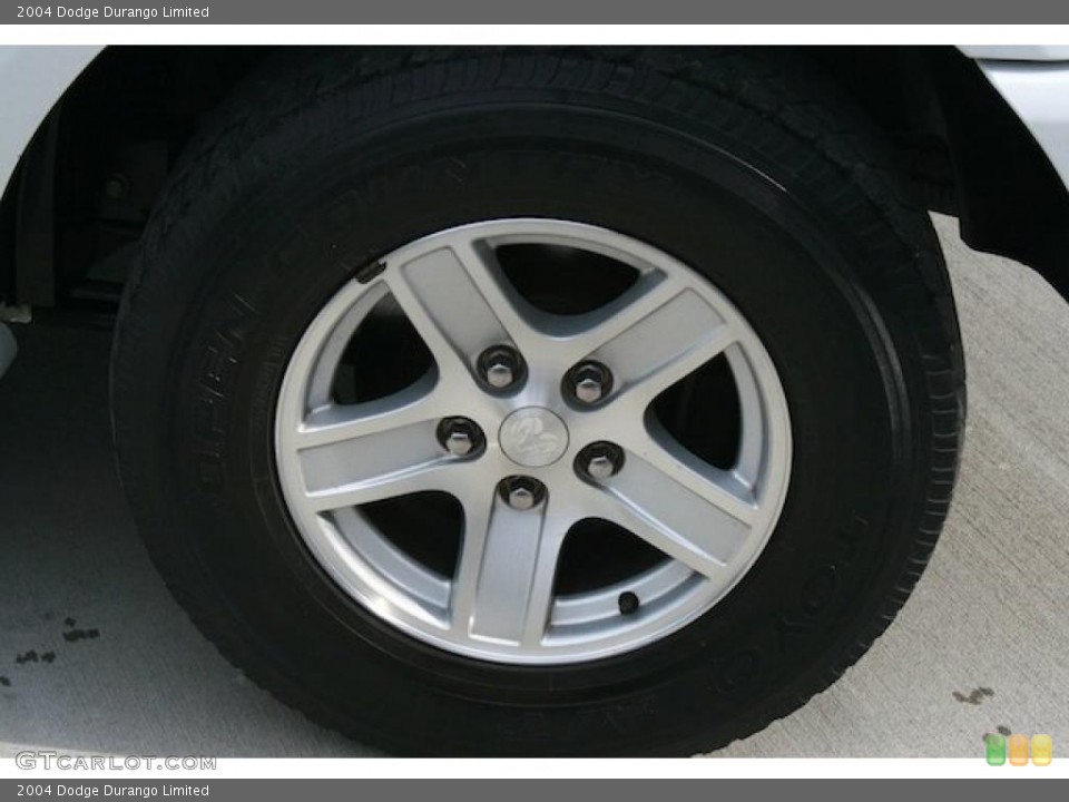2004 Dodge Durango Limited Wheel and Tire Photo #38580308