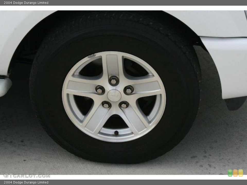 2004 Dodge Durango Limited Wheel and Tire Photo #38580340