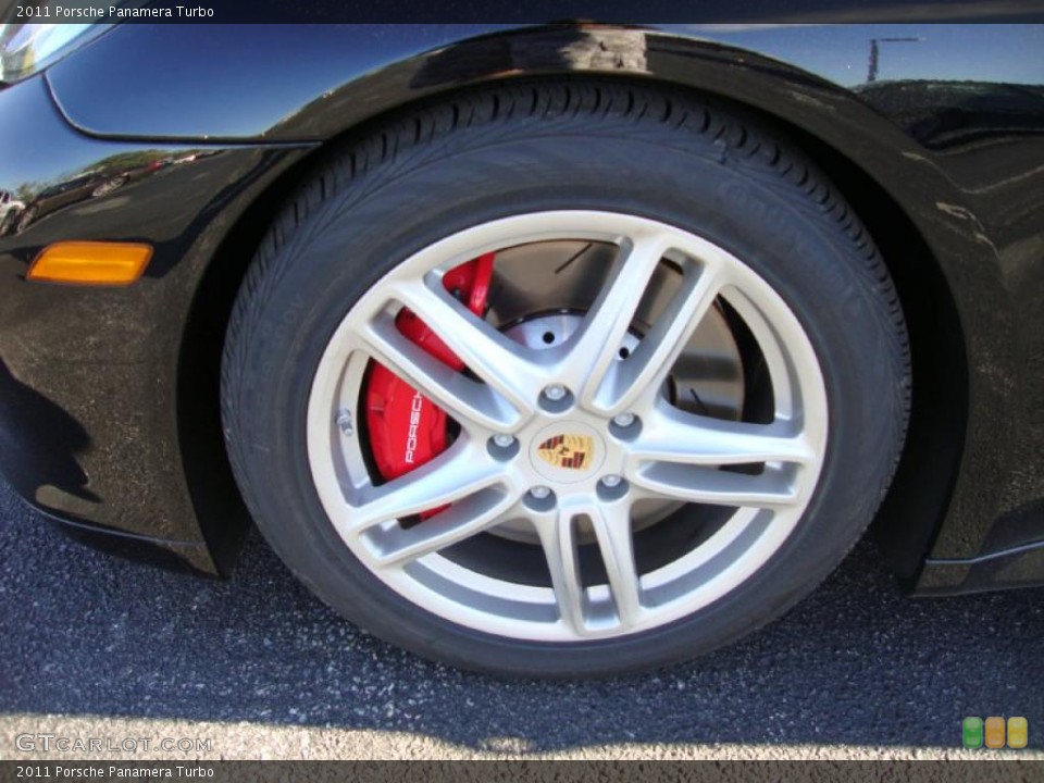 2011 Porsche Panamera Turbo Wheel and Tire Photo #38583712