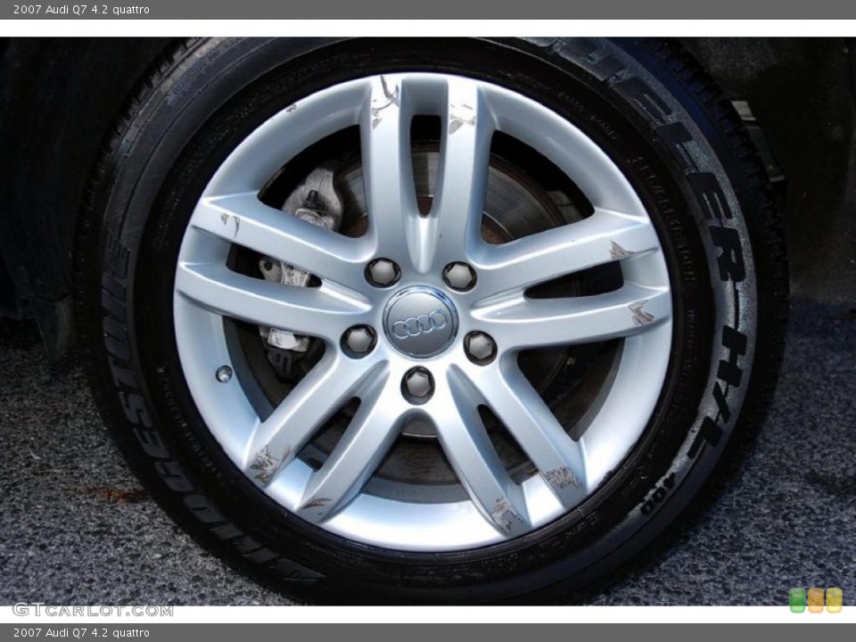 2007 Audi Q7 4.2 quattro Wheel and Tire Photo #38584588