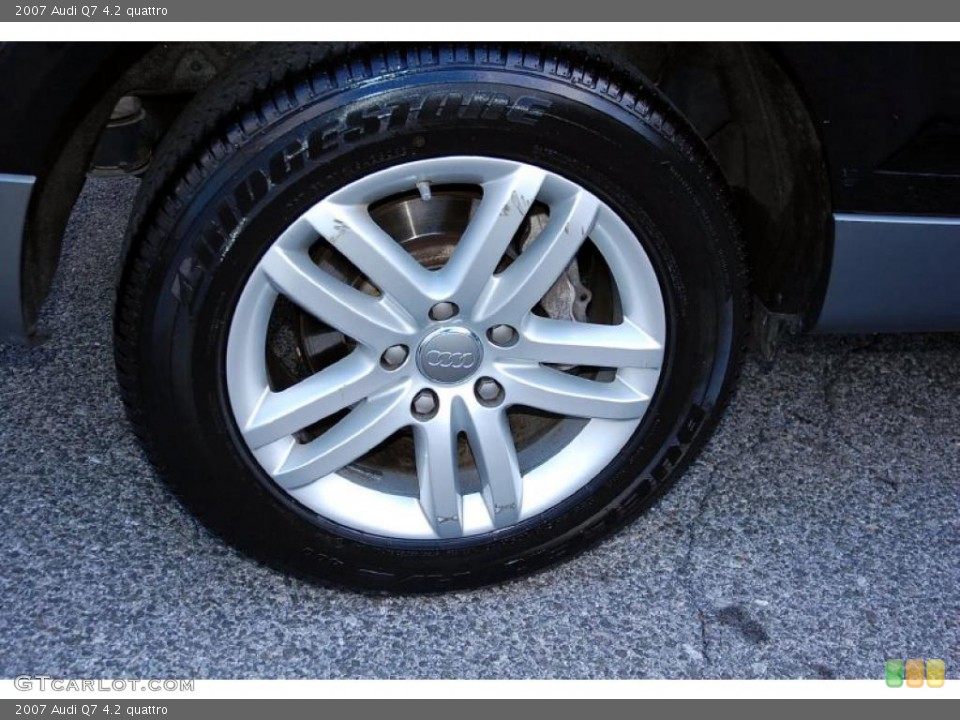2007 Audi Q7 4.2 quattro Wheel and Tire Photo #38584604