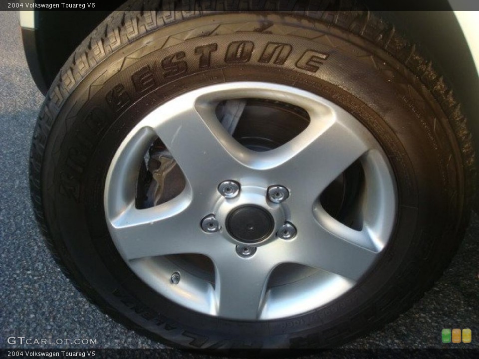 2004 Volkswagen Touareg V6 Wheel and Tire Photo #38596261