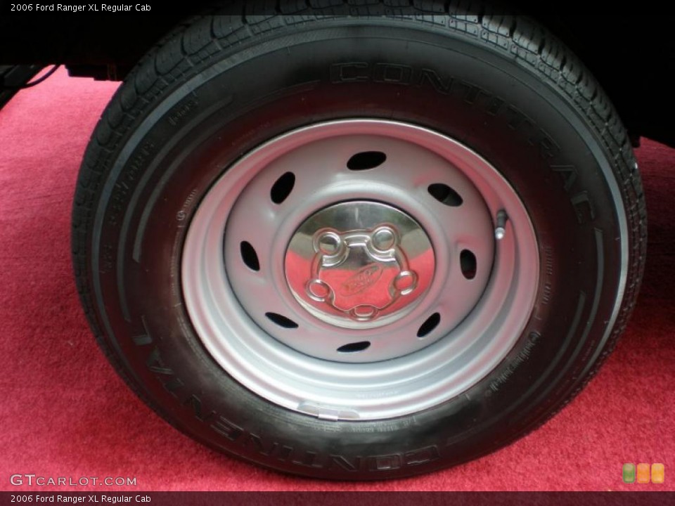 2006 Ford Ranger XL Regular Cab Wheel and Tire Photo #38597049