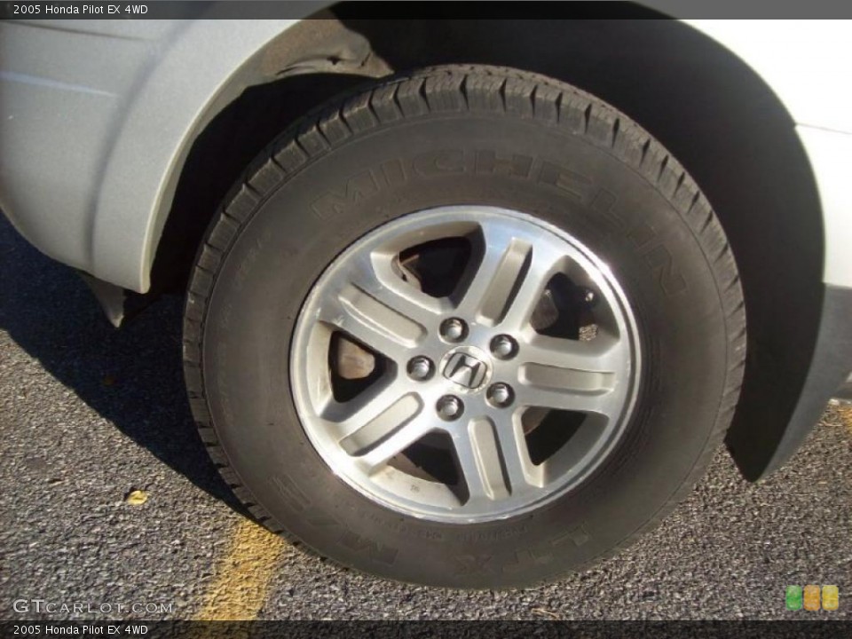 2005 Honda Pilot EX 4WD Wheel and Tire Photo #38601209