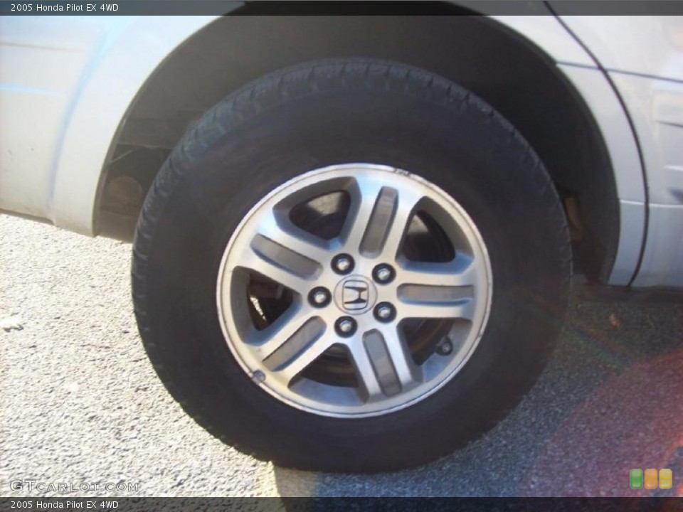2005 Honda Pilot EX 4WD Wheel and Tire Photo #38601258