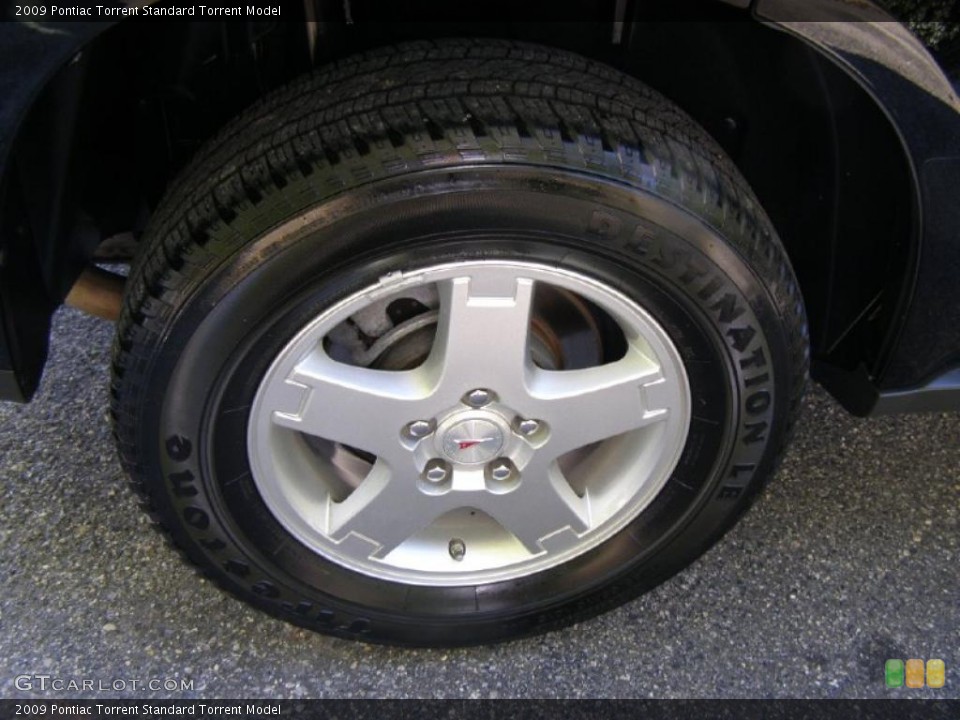 2009 Pontiac Torrent  Wheel and Tire Photo #38602513
