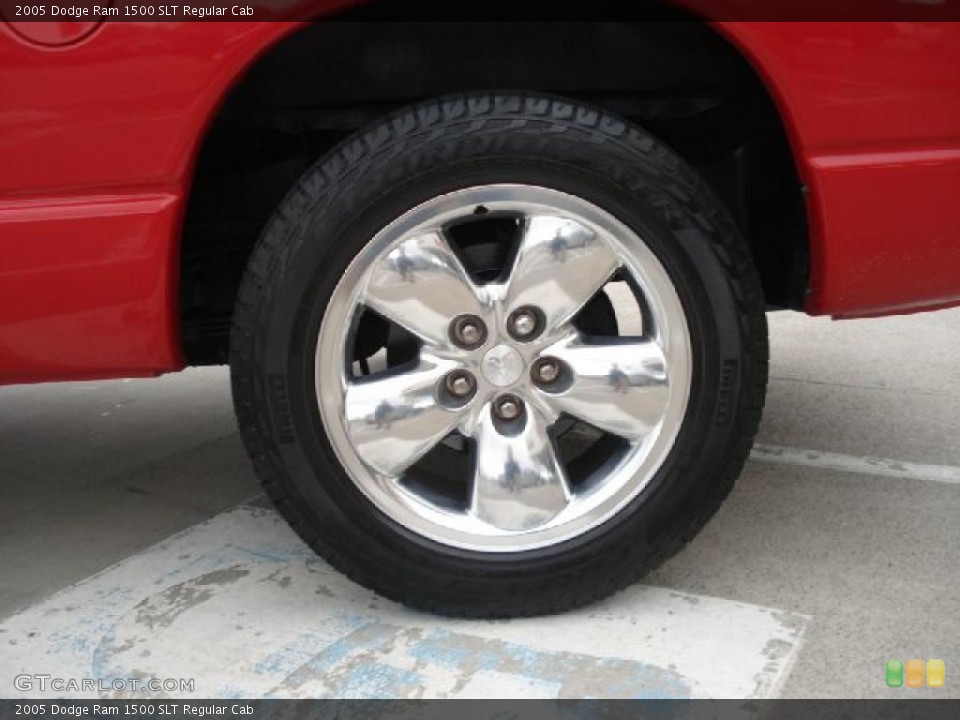 2005 Dodge Ram 1500 SLT Regular Cab Wheel and Tire Photo #38607789