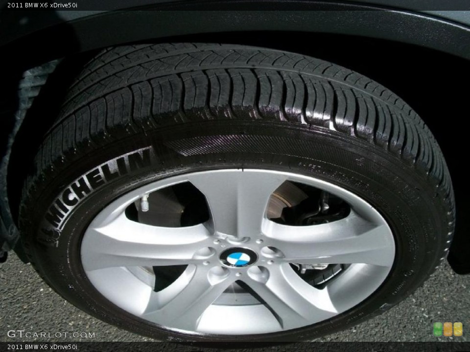 2011 BMW X6 xDrive50i Wheel and Tire Photo #38610389