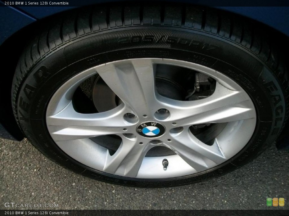 2010 BMW 1 Series 128i Convertible Wheel and Tire Photo #38610945