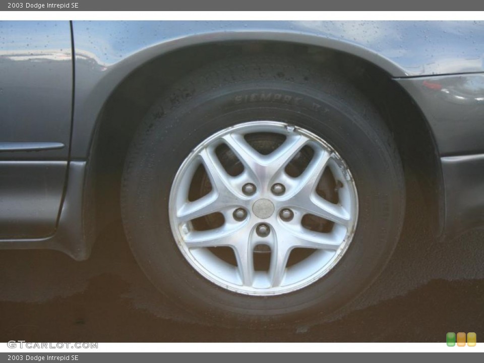 2003 Dodge Intrepid SE Wheel and Tire Photo #38613586