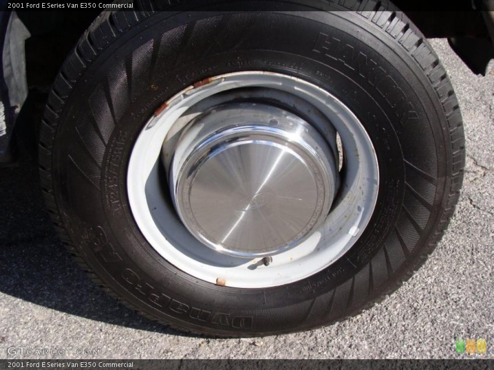2001 Ford E Series Van E350 Commercial Wheel and Tire Photo #38614262