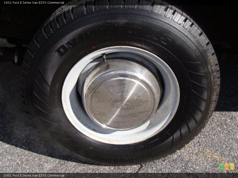 2001 Ford E Series Van E350 Commercial Wheel and Tire Photo #38614274