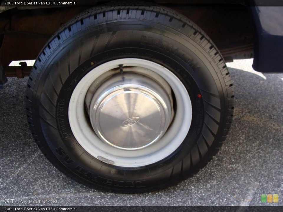 2001 Ford E Series Van E350 Commercial Wheel and Tire Photo #38614290