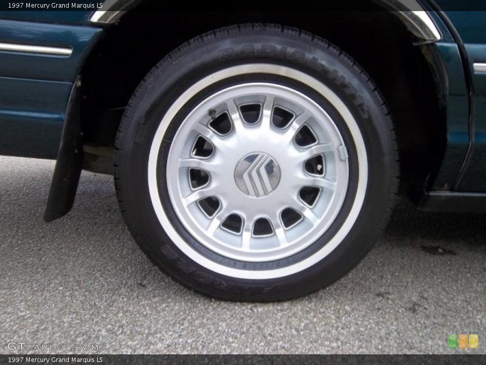 1997 Mercury Grand Marquis LS Wheel and Tire Photo #38616058