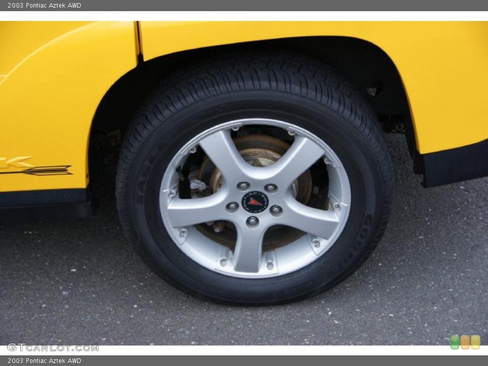 2003 Pontiac Aztek AWD Wheel and Tire Photo #38618394