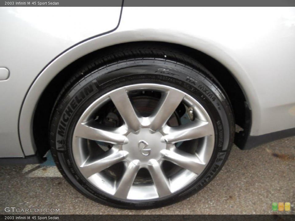 2003 Infiniti M 45 Sport Sedan Wheel and Tire Photo #38619934