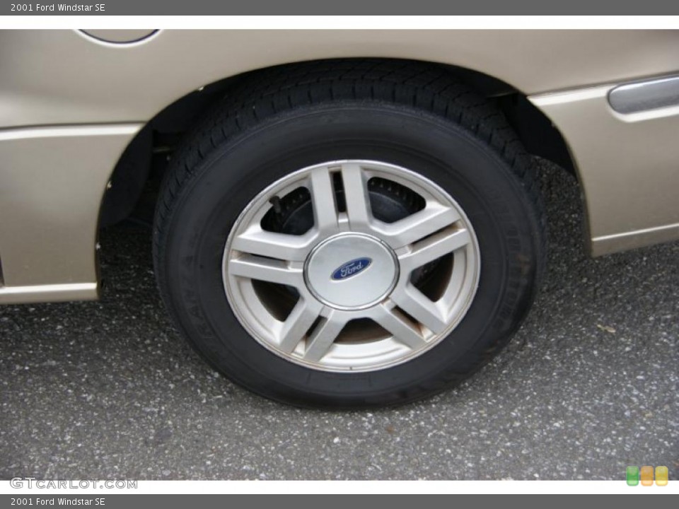 2001 Ford Windstar SE Wheel and Tire Photo #38620238