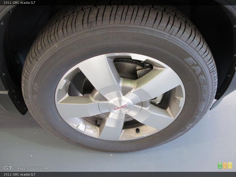 2011 GMC Acadia SLT Wheel and Tire Photo #38625946