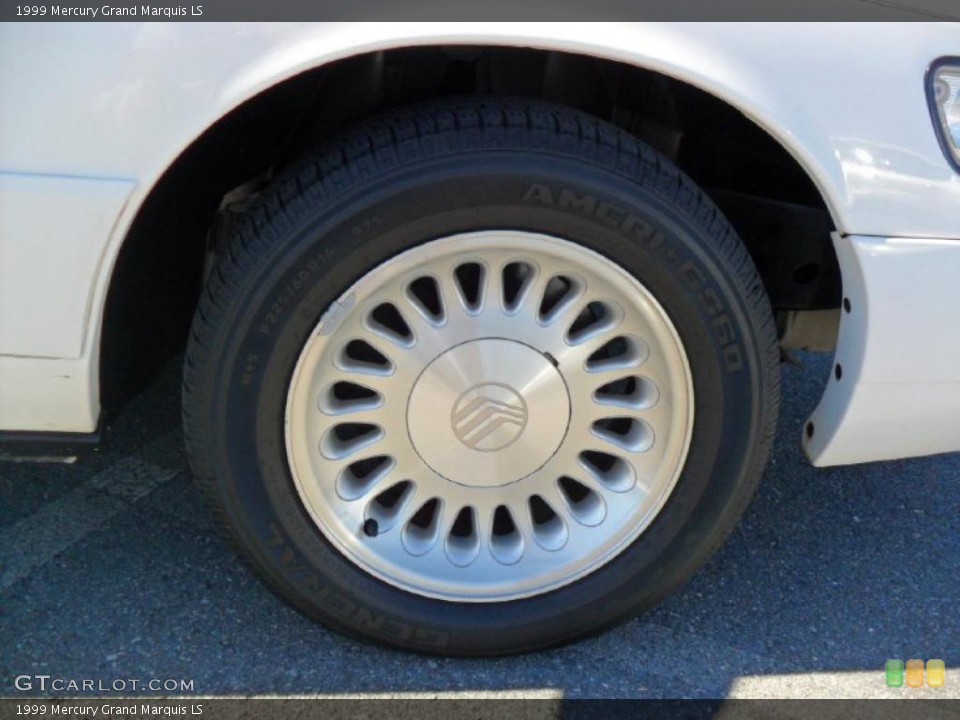 1999 Mercury Grand Marquis LS Wheel and Tire Photo #38638770