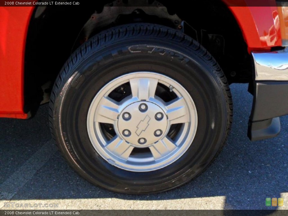 2008 Chevrolet Colorado LT Extended Cab Wheel and Tire Photo #38640314