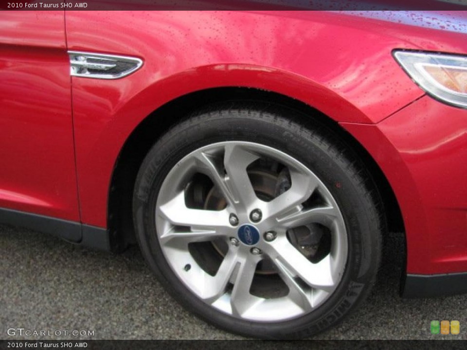 2010 Ford Taurus SHO AWD Wheel and Tire Photo #38641458