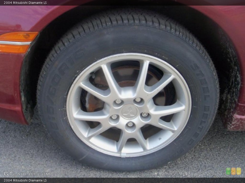 2004 Mitsubishi Diamante LS Wheel and Tire Photo #38641626