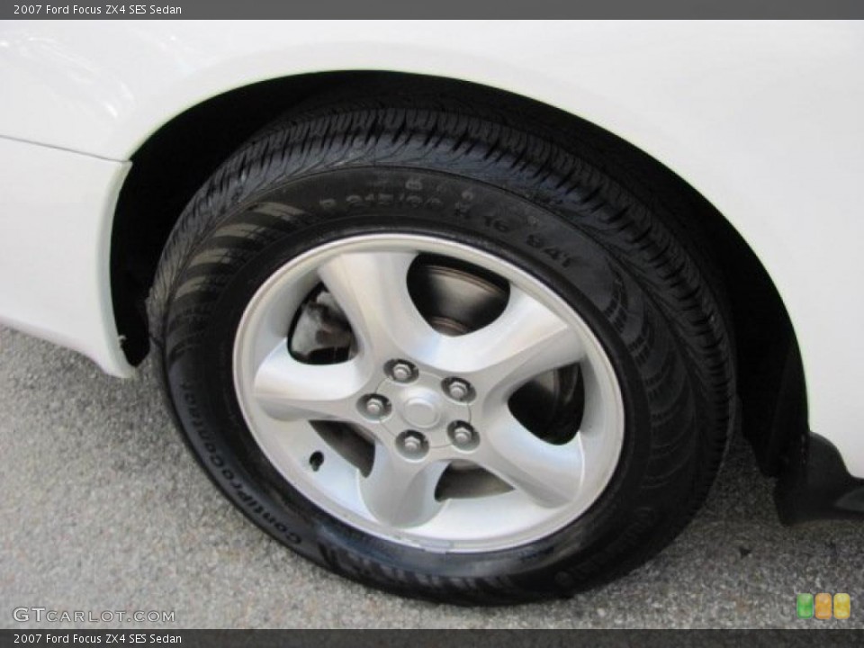 2007 Ford Focus ZX4 SES Sedan Wheel and Tire Photo #38641862